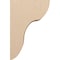 Ekena Millwork 10"W x 20"D x 30"H Classic Carmel Rough Cedar Woodgrain TimberThane Corbel, Primed Tan CORUR10X20X30CARRCPR - alternate 4